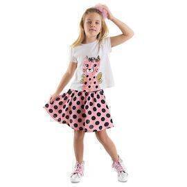 Girl's T-shirt&Skirt Set