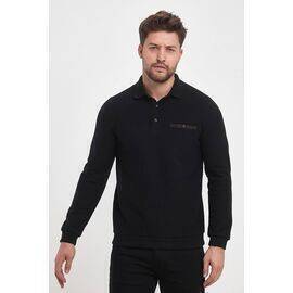 Polo Collar Sweatshirt