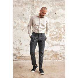 Gabardine Trousers with Side Pockets