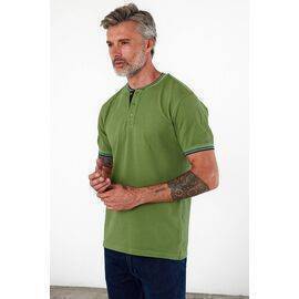 Magnificent Collar Short Sleeve T-Shirt