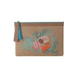 Clutch Purse (Blue Coral)