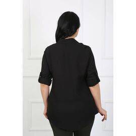 Women's Soft Linen Plus Size Shirt