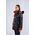 Women's Patent Leather Quilted Coat  (Mont)