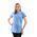 Maternity Indigo Crew Neck Short Sleeve 100% Cotton T-shirt