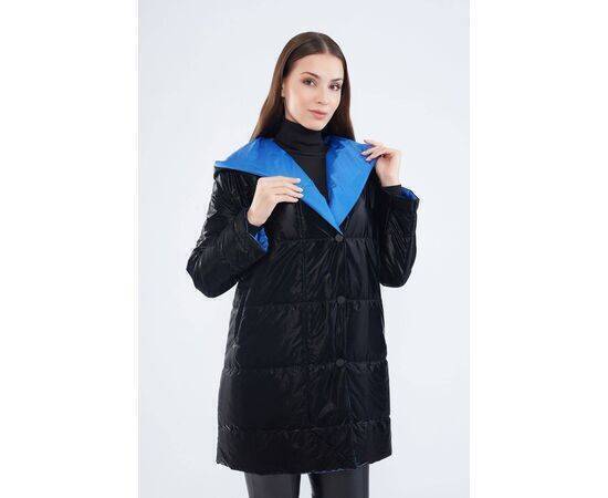 Women's Quilted Coat with Colorful Inner Lining (Kaban)