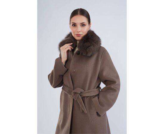 Women's Fur Detailed Stash Coat (Kaban)