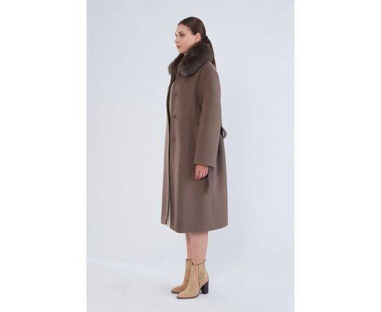 Women's Fur Detailed Stash Coat (Kaban)