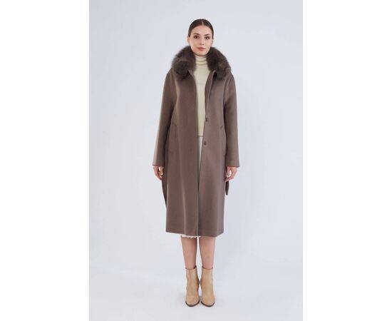 Women's Fur Detailed Stash Coat (Kaban)