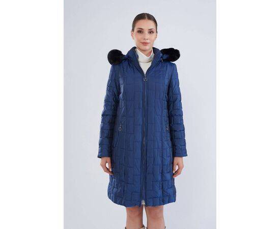 Women's Plus Size Faux Fur Puffer Coat (Kaban)