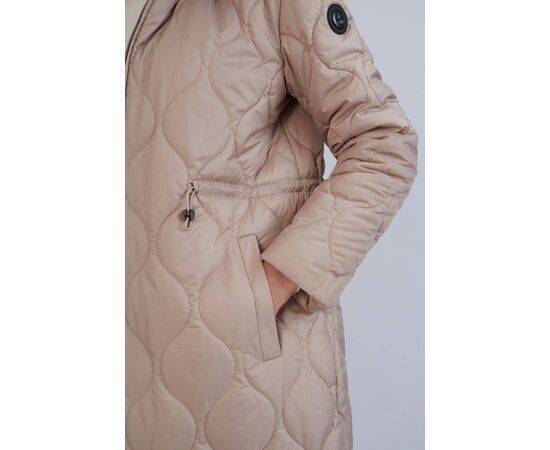 Women's Onion Patterned Quilted Coat (Kaban)