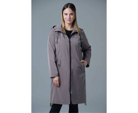 Women's Trench Coat with Stripe Detail