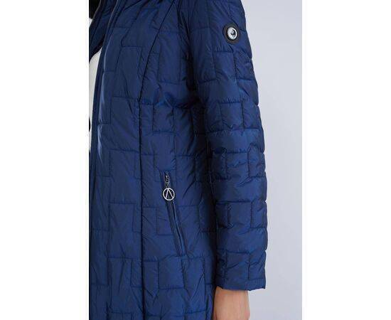 Women's Plus Size Faux Fur Puffer Coat (Kaban)