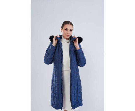 Women's Plus Size Faux Fur Puffer Coat (Kaban)