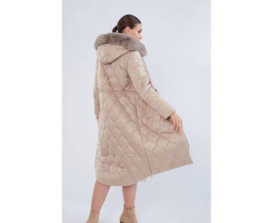 Women's Onion Patterned Quilted Coat (Kaban)