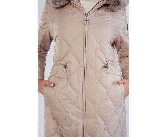 Women's Onion Patterned Quilted Coat (Kaban)