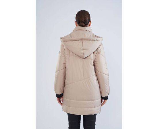 Women's Puffer Coat with Zipper Closure (Mont)