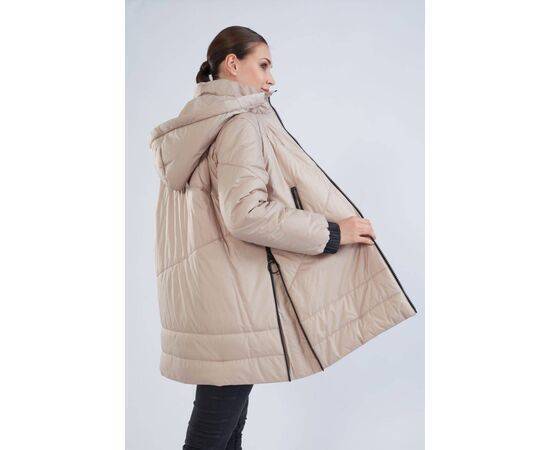 Women's Puffer Coat with Zipper Closure (Mont)