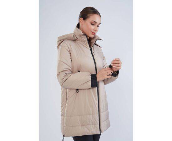 Women's Puffer Coat with Zipper Closure (Mont)