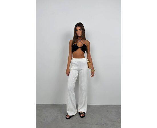 Women's Openwork Knitted Trousers