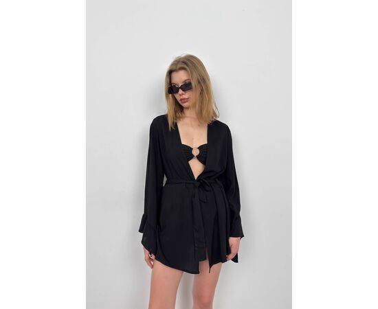 Women's Flounce Sleeve Lace Kimono