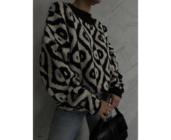 Women's Embroidered Oversize Sweater