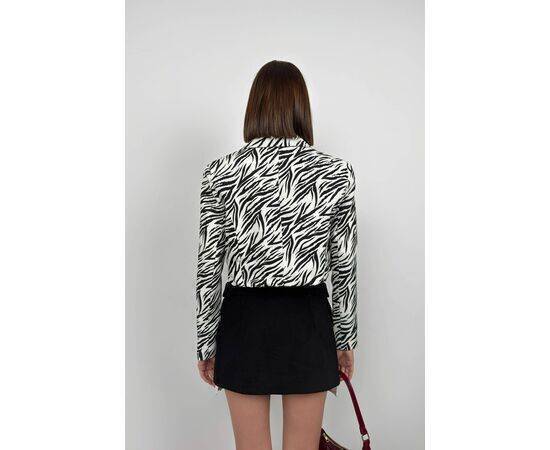 Women's Patterned Crop Jacket