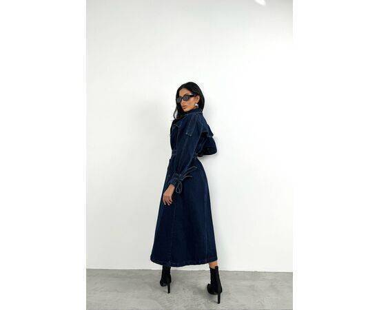 Women's Denim Trench Coat