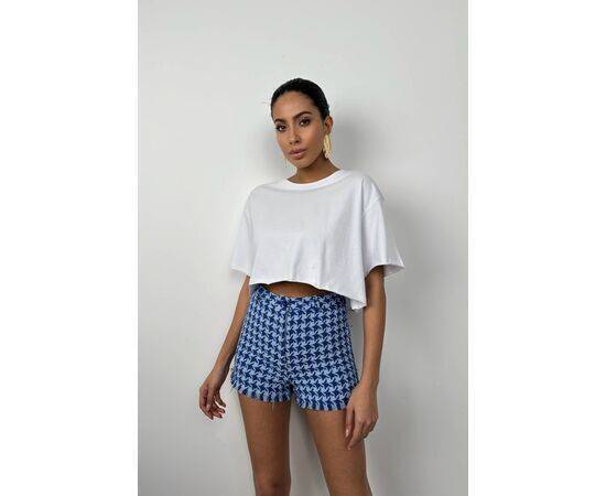 Women's Oversize Basic Crop T-Shirt