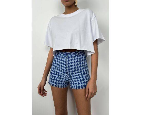 Women's Oversize Basic Crop T-Shirt