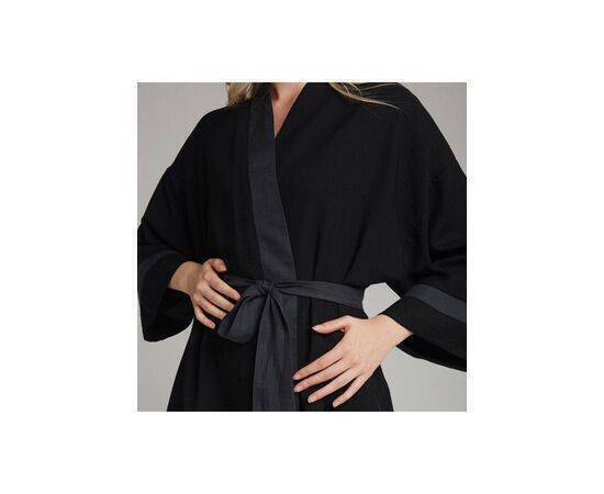 Women's Kimono with Okayama Cupra Collar Detail