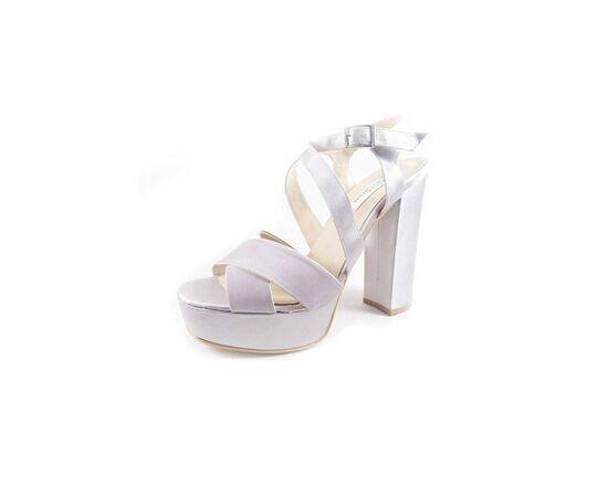 Women's Silver Evening Bridal Shoes