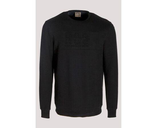 Men's Crew Neck Sweatshirt Embossed Printed