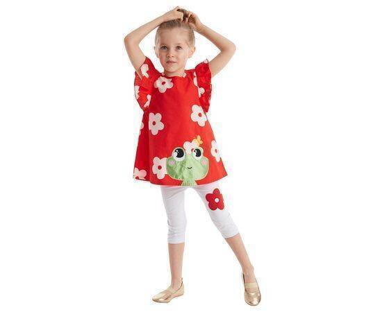 Girl's Tunic&Leggings Set