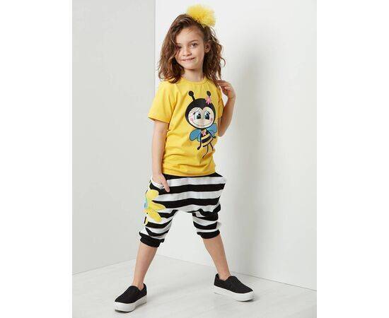 Girl's T-Shirt&Baggy Pants Set