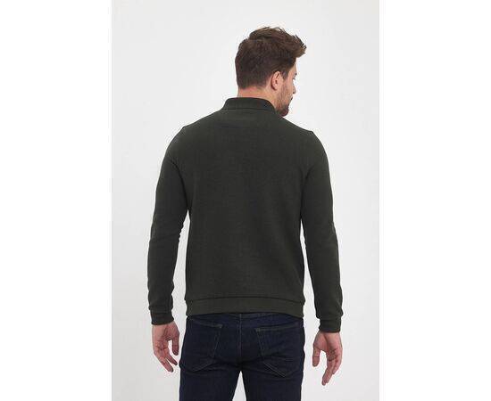 Polo Collar Sweatshirt