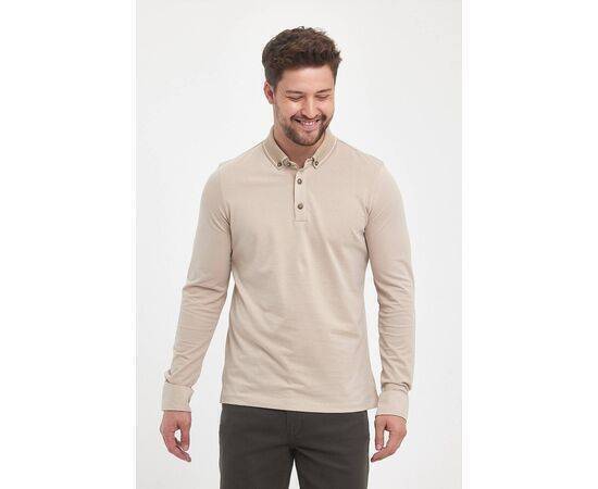 Polo Neck Sweatshirt with Buttons