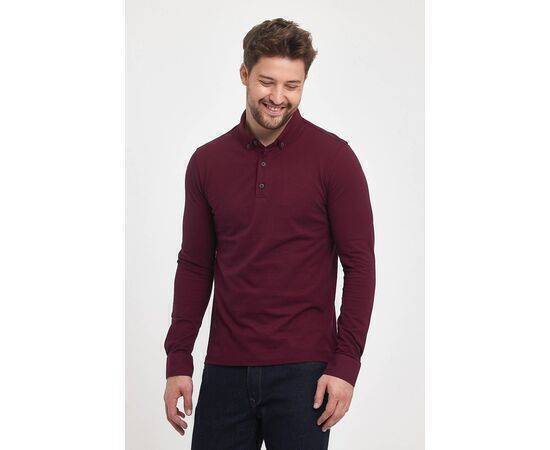 Polo Neck Sweatshirt with Buttons