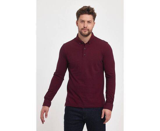 Polo Neck Sweatshirt with Buttons