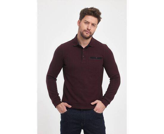 Polo Collar Sweatshirt