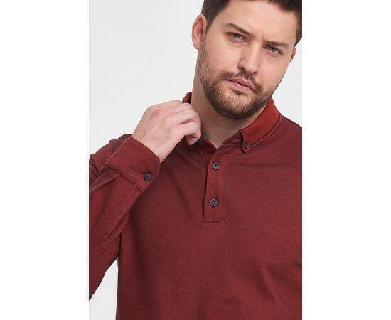 Polo Neck Sweatshirt with Buttons