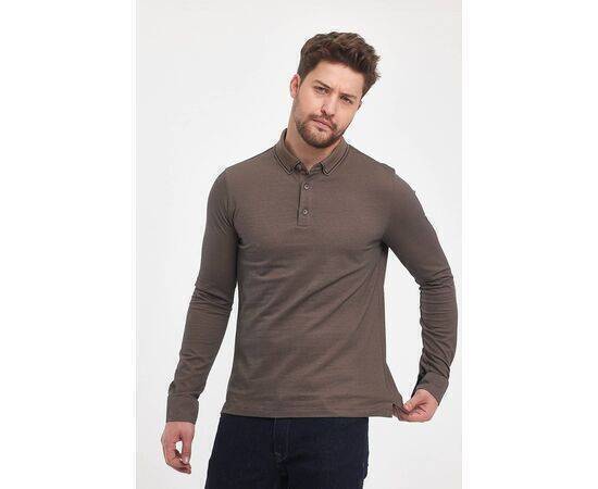 Polo Neck Sweatshirt with Buttons