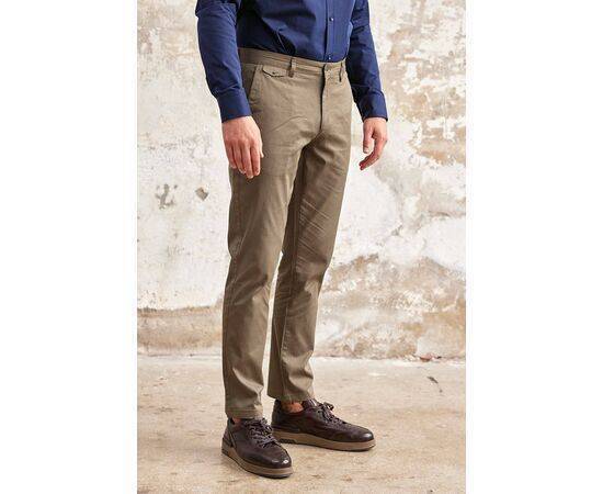 Gabardine Trousers with Side Pockets