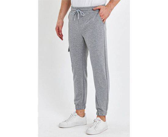 Jogger Trousers with Elastic Legs & Side Pocket