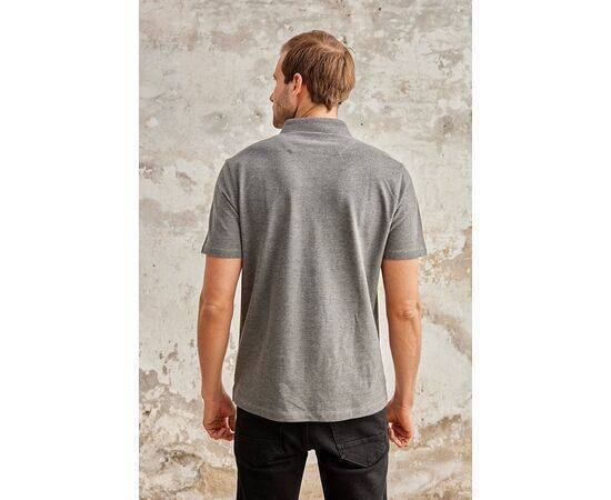 Polo Neck Short Sleeve T-Shirt with Pocket