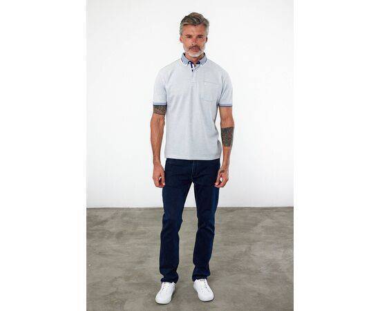 Polo Collar Short Sleeve T-Shirt with Pockets