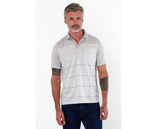 Polo Collar Short Sleeve T-Shirt with Pockets