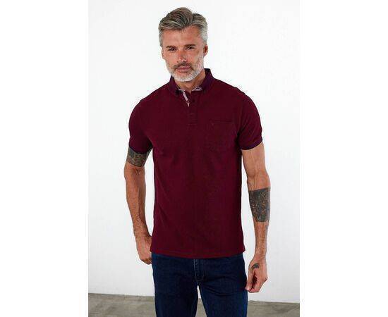 Polo Collar Short Sleeve T-Shirt with Pockets