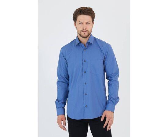 Classic Shirt with Long Sleeve & Pocket