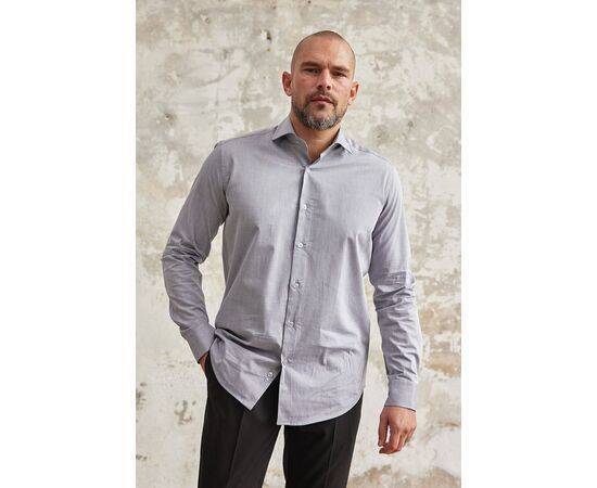 Italian Collar Long Sleeve Shirt