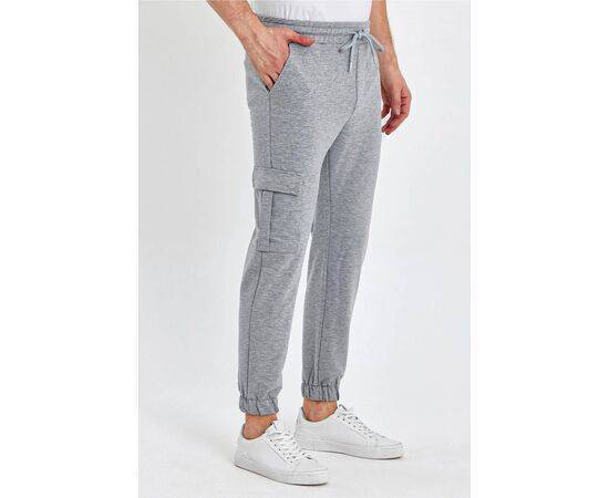 Jogger Trousers with Elastic Legs & Side Pocket